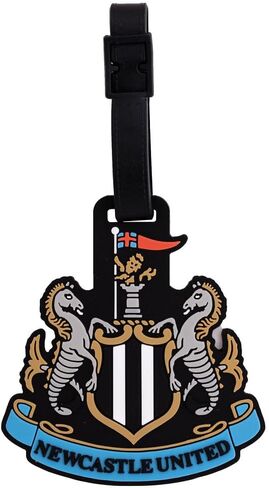 Desert Cactus Newcastle United FC Luggage Tag NUFC Magpies English Football Soccer Durable PVC Travel ID Label for Bags and Backpacks (Style A) in Saudi Arabia