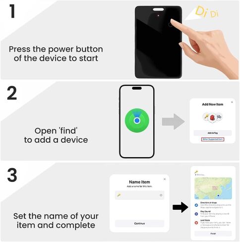 علامات الأمتعة الذكية مع Apple Find My (iOS فقط)، وبطاقة Find My Tracker، وعلامات الأمتعة الجلدية الفاخرة لحقيبة السفر، وحقائب السفر، وحقائب الظهر، وبطاقة الأمتعة مع جهاز التعقب، وبطاقات التتبع in Kuwait
