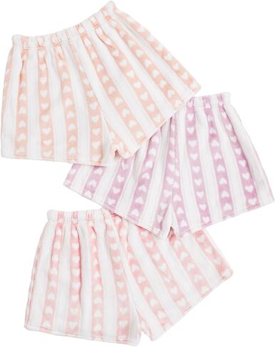 Women's 3 Pack Plaid Pajama Shorts Summer Casual Mini Lounge Shorts in Saudi Arabia