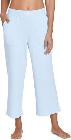 Jockey Women's Sleepwear Cotton Stretch Sleep Cropped Pant in Kuwait