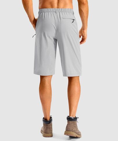 G GRADUAL Men's Shorts 11" Lightweight Casual Golf Shorts for Men Hiking Work Outdoor Stretch Quick-Dry with 3 Zipper Pockets in Saudi Arabia