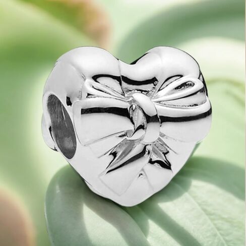 Heart-Shaped Pendant – Exquisite Family, Mother, Wife, and Love-Themed Charm Bracelet Pendant, Faith Jewelry, Suitable Gift for Women in Saudi Arabia