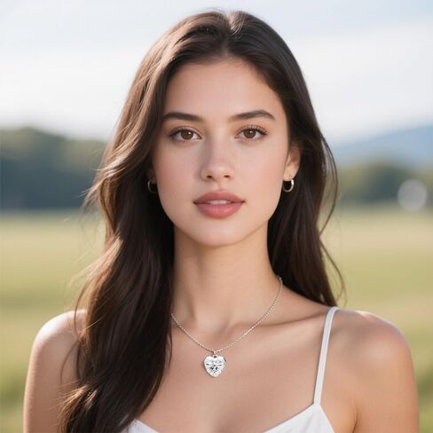Heart-Shaped Pendant – Exquisite Family, Mother, Wife, and Love-Themed Charm Bracelet Pendant, Faith Jewelry, Suitable Gift for Women in Saudi Arabia