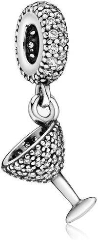 10 Pack Charms Sets 925 Sterling Silver Charm Fits Women's Charm Bracelet & Necklace Are the Perfect Jewelry Gift for Women, Ideal for Christmas, Birthdays, Mother's Day, and Valentine's Day. in Saudi Arabia