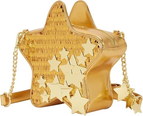 حقيبة Loungefly Gold Star الترتر الشكلية in Kuwait