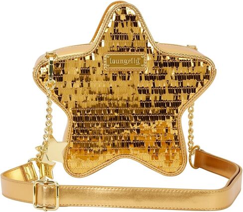 حقيبة Loungefly Gold Star الترتر الشكلية in Kuwait