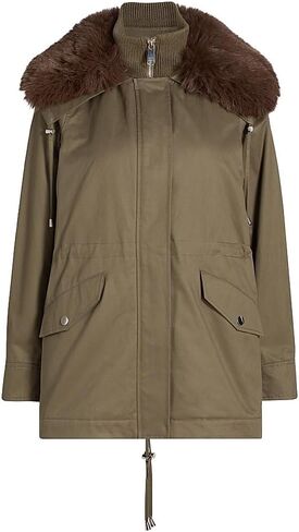 Mercer Collective Versatile 2-in-1 Faux Fur-Trim Hooded Parka in Saudi Arabia