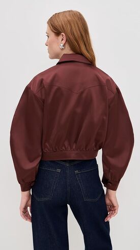 AG Adriano Goldschmied Women's Tana Bomber Jacket in Saudi Arabia