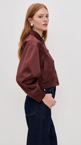 AG Adriano Goldschmied Women's Tana Bomber Jacket in Saudi Arabia