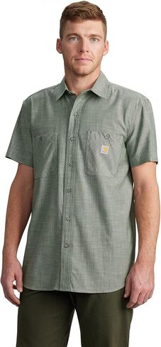 Carhartt Men's 106745 Rugged Flex™ Relaxed Fit Lightweight Short-Slee in Saudi Arabia