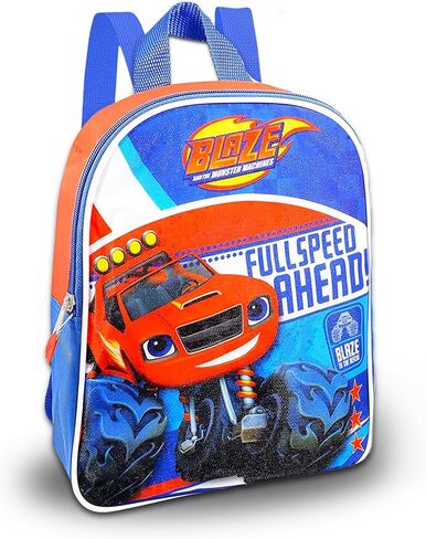 Nickelodeon Blaze And The Monster Machines Mini Backpack - Bundle with 11" School Bag for Preschool Boys, Toddlers, Plus Stickers, More | Blaze School Supplies for Kids in Saudi Arabia
