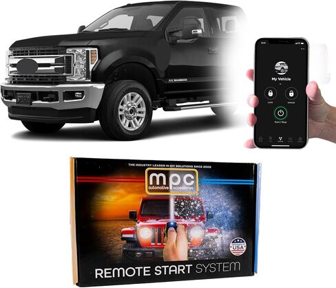 MPC Plug N Play Remote Start/Keyless Entry for 2017-2019 Ford F-350 Super Duty |Diesel| |Key to Start| - Uses Factory Key to Activate in Kuwait