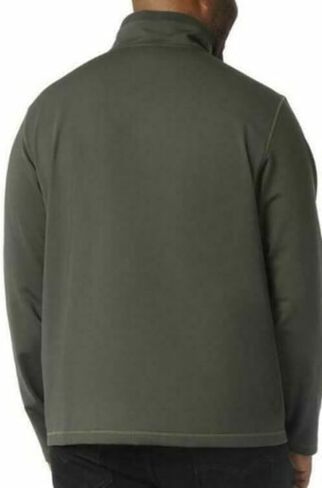 32 degrees Heat Men's Tech 1/4 zip Pullover (US, Alpha, Small, Regular, Regular, Green) in Saudi Arabia