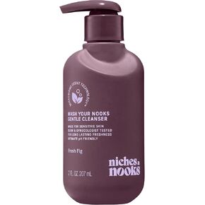 منظف ​​Niches & Nooks اللطيف - تين طازج - غسول أنثوي متوازن درجة الحموضة، منظف حميم للنساء، معطر بشكل خفيف، صديق للبشرة الحساسة - 7 أونصة in Kuwait