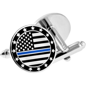 PinMart's Thin Line Cufflink Set in Kuwait