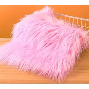 أشعث من نسيج الفرو الصناعي المخملي، شرائط مقطوعة مسبقًا، فرو زغبي منفوش لشعر اللحية التماثيل، زي تنكري لتزيين القزم (بني داكن، 4 × 60 بوصة) in Kuwait