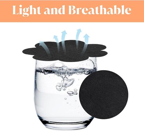 40 Pcs Disposable Breast Covers, 4 Styles Nipple Covers Self-Adhesive Bra Pad No Show Pasties Stickers Black in Saudi Arabia