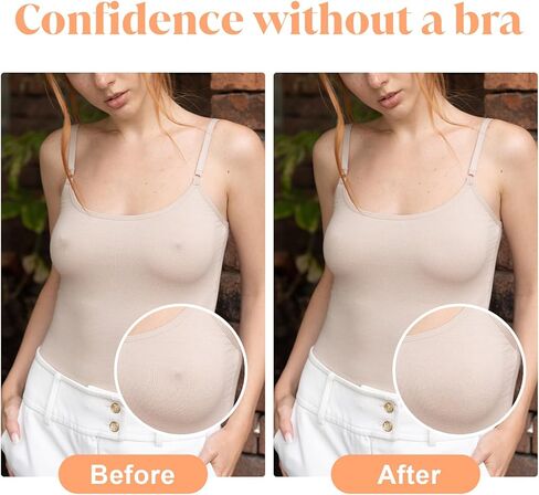 40 Pcs Disposable Breast Covers, 4 Styles Nipple Covers Self-Adhesive Bra Pad No Show Pasties Stickers Black in Saudi Arabia