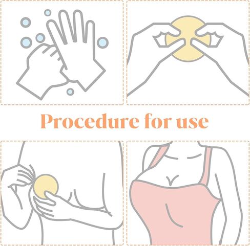 40 Pcs Disposable Breast Covers, 4 Styles Nipple Covers Self-Adhesive Bra Pad No Show Pasties Stickers Black in Saudi Arabia