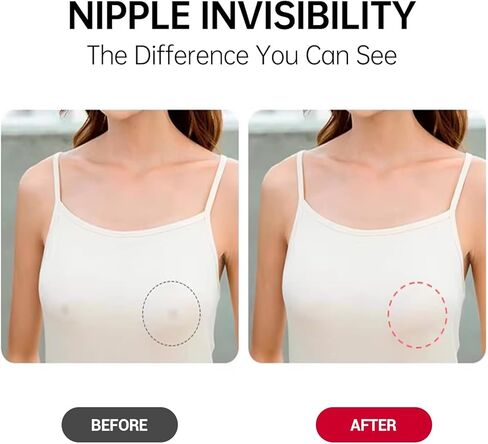 120-Pack Disposable Nipple Covers for Women – Invisible Self-Adhesive Breast Pads, Lightweight Non-Woven Nipple Shields, Comfortable & Breathable, 2.36" Diameter Beige in Saudi Arabia