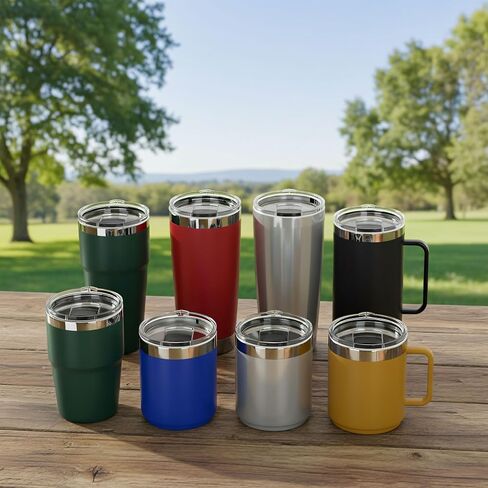 2 Pack 30 oz Tumbler Lid, Bonus 2 Magnetic Slider Switch Spill Proof Tumbler Cover, Replacement Lids Compatible for YETI 30 oz Tumbler, 35 oz Straw Mug and 14 oz Mug, BPA Free in Saudi Arabia