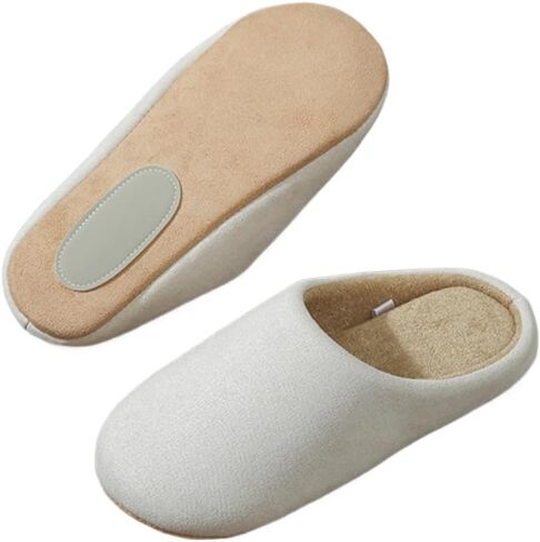 Premium Comfort Silent Quiet Sole Lightweight Non Slip Men's Fuzzy House Slippers Inddor Soft Warm Furry Shoes in Saudi Arabia
