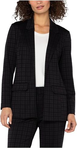 Liverpool Womens Notch Collar Boyfriend Blazer in Saudi Arabia