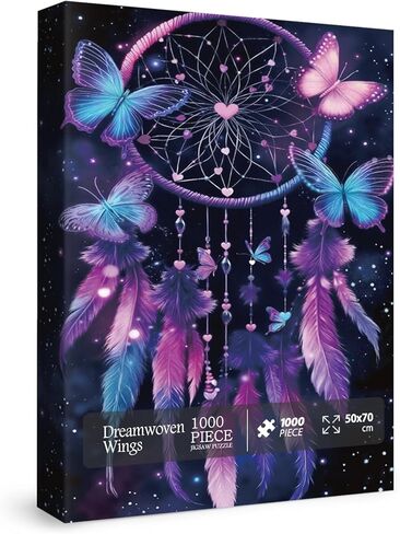 Magic Frog Puzzles for Adults 1000 Pieces, Colorful Plant Flower Jigsaw Puzzle, Starry Night Puzzle Rainbow Glowing Challenging Puzzles in Saudi Arabia
