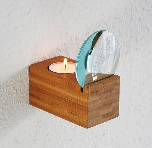 Zoom XXD Design Bamboo Natural, Candlelight Large Tea Light Holder in Saudi Arabia