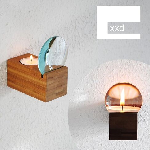 Zoom XXD Design Bamboo Natural, Candlelight Large Tea Light Holder in Saudi Arabia