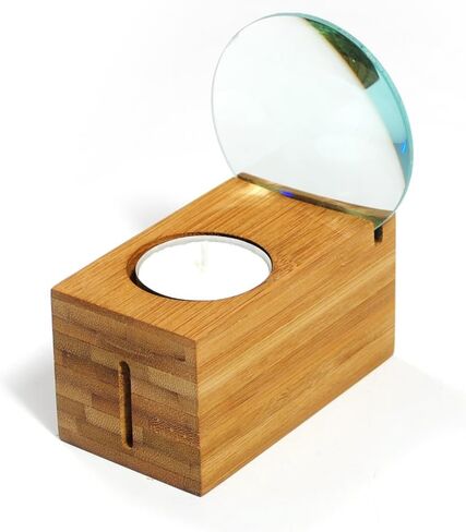 Zoom XXD Design Bamboo Natural, Candlelight Large Tea Light Holder in Saudi Arabia
