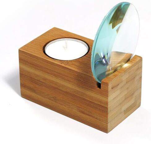 Zoom XXD Design Bamboo Natural, Candlelight Large Tea Light Holder in Saudi Arabia