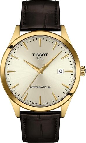 Tissot Classic Dream 40mm, Swiss Automatic Watch for Men, Stainless Steel Case, Champagne Dial, T1584073626100 in Saudi Arabia