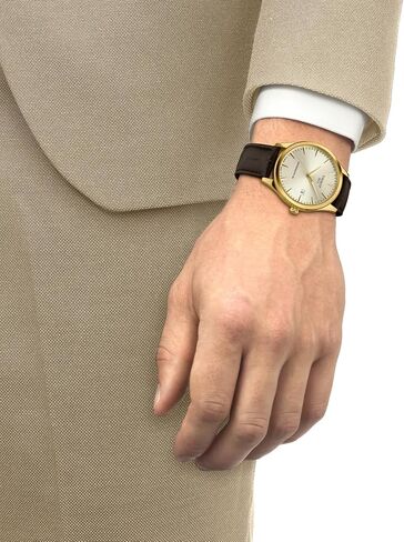 Tissot Classic Dream 40mm, Swiss Automatic Watch for Men, Stainless Steel Case, Champagne Dial, T1584073626100 in Saudi Arabia