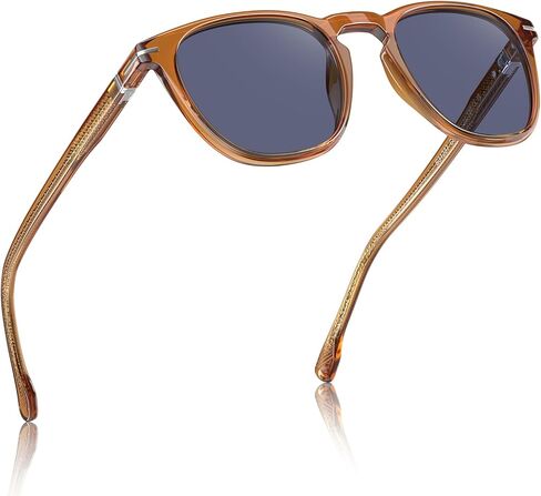 CARFIA Classic Retro Polarized Sunglasses for Men Anti-slip Temple Tail Elegant Gift-Ready Case CA31237 in Saudi Arabia