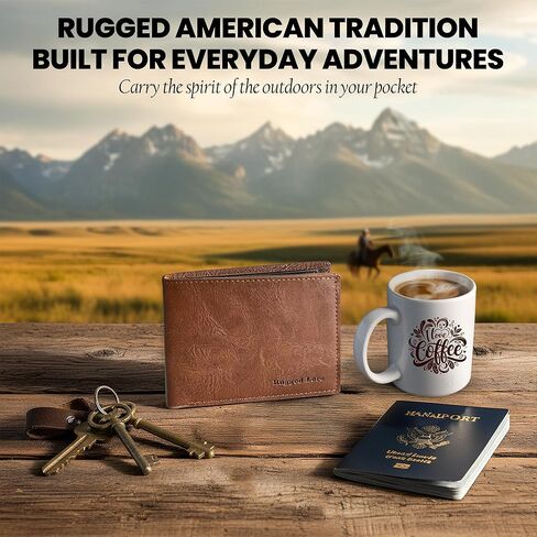 Mens Wallet - Men wallet - men's wallet - Billetera para hombre - Carteras para hombres - Wallets for men - Leather wallet for men - man wallet - travel wallet for men - bifold wallet in Saudi Arabia