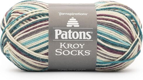 Spinrite Yarns Patons Kroy Socks, 1.75 Ounce, Route 66 Jacquard in Saudi Arabia