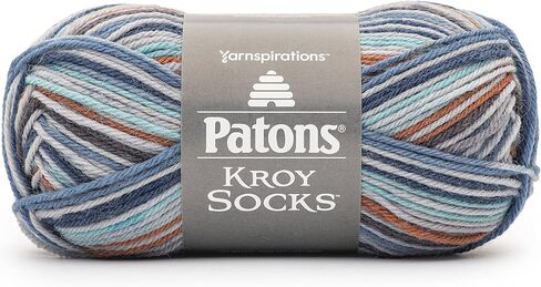 Spinrite Yarns Patons Kroy Socks, 1.75 Ounce, Route 66 Jacquard in Saudi Arabia