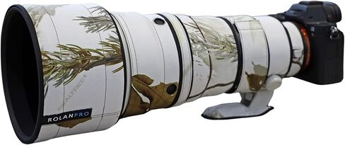 ROLANPRO Waterproof Lens Cover Camouflage Rain Cover for Sony FE 300mm F2.8 GM OSS Lens Protective Sleeve Lens Rain Coat-#49 Weed Camouflage Waterproof in Kuwait