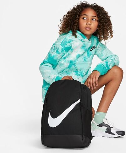 Nike Y BRSLA BKPK - SP23 BackpackUnisex Kids, Black/Black/White, Einheitsgröße in Saudi Arabia