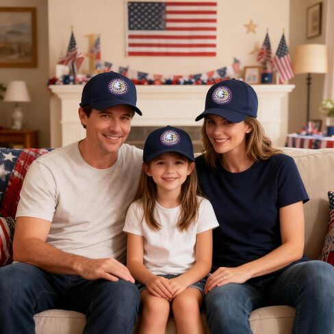 250th Anniversary USA Hat, Adjustable 250 Year American Anniversary Hat,Patriotic Baseball Cap Blue in Saudi Arabia