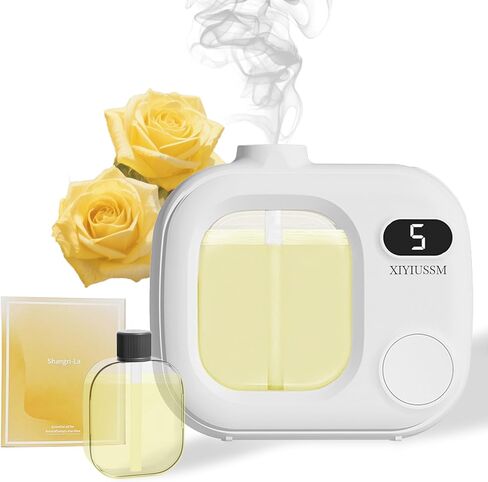 Waterless Essential Oil Diffuser Portable Cordless Aromatherapy Scent Machine for Home Office Car Large Room Battery Powered Ultrasonic Diffuser with 5 Mist Modes for Bedroom Classroom Travel in Saudi Arabia