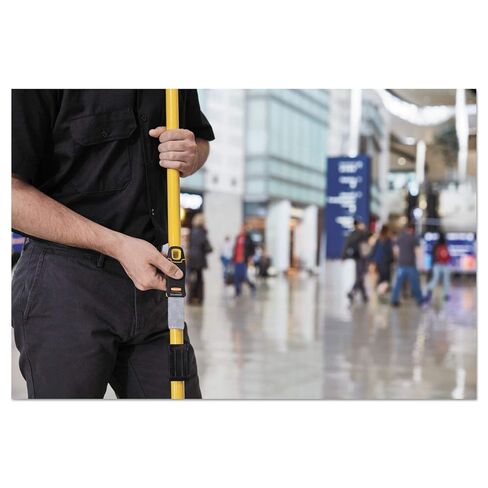 Rubbermaid Commercial Products - 2018809 Maximizer Dust Mop Pad and EZ Access Scraper, 36in black in Kuwait