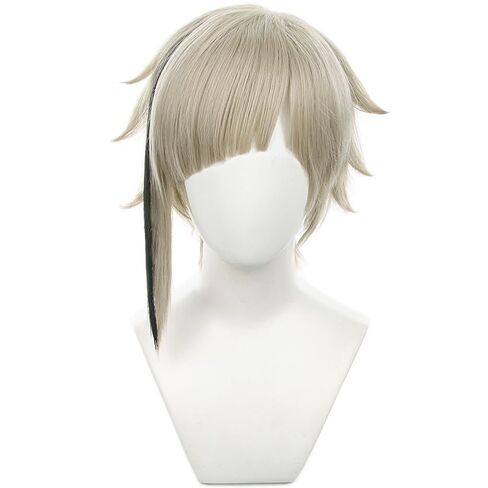 Atsushi Nakajima Wig, Bungou Stray Dogs Atsushi Nakajima Cosplay Wig with Wig Cap, Length approx.40cm in Saudi Arabia