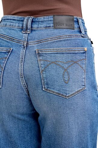 Judy Blue Womens Jeans - High Waisted Soft Barrel Stitch Thru Pocket in Saudi Arabia