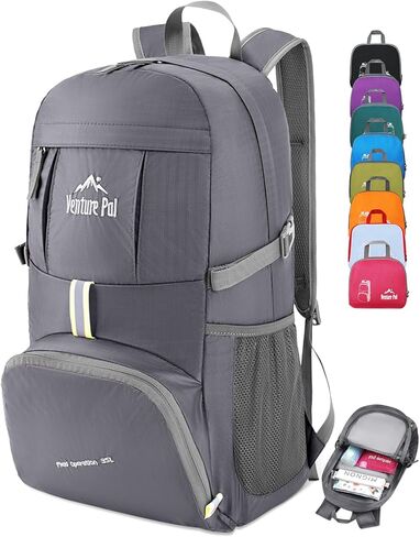 Venture Pal 35L Ultralight Lightweight Packable Foldable Travel Camping Hiking Outdoor Sports Backpack Daypack in Kuwait