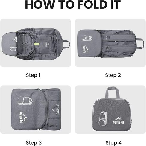 Venture Pal 35L Ultralight Lightweight Packable Foldable Travel Camping Hiking Outdoor Sports Backpack Daypack in Kuwait