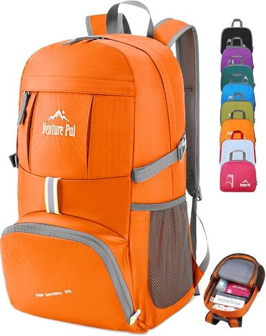 حقيبة ظهر Venture Pal 35L خفيفة الوزن وقابلة للطي والسفر والتخييم والمشي لمسافات طويلة في الهواء الطلق وحقيبة ظهر رياضية in Kuwait