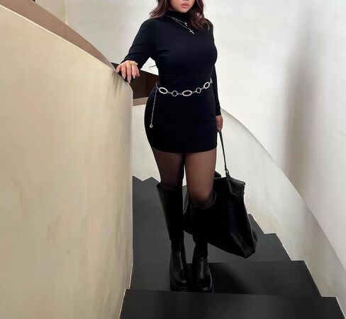 Women Waist Chain Belt Boho Body Chain for Dresses Jeans Outfits Layered Belly Chain Jewelry Accessory for Party in Saudi Arabia