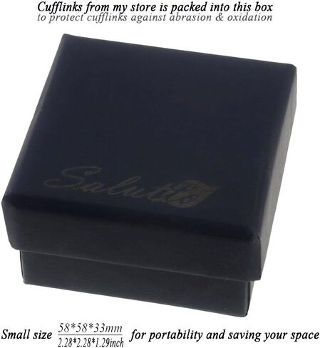 Men's Christmas Cufflinks Santa Christmas Stockings Cuff Links with Gift Box in Saudi Arabia